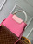 LV M22375 Louis Vuitton Capucines MM Handbag Pink