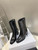 Celine Women Shoes 349113492C.04LU Mid Boot Celine Conde in Calfskintan 187823