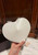 Alaia AA1P003C0Y75 LE Coeur Bag In Calfskin White