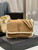 YSL 498894 Yves Saint Laurent Niki Medium In Vintage Lambskin suede Camel