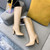 Fendi Women Shoes Cut Multicolor leather high-heeled boots 192496