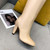 Fendi Women Shoes Cut Multicolor leather high-heeled boots 192496