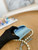 Chanel A81181 22 Spring/Summer Pearl chain belt bag Blue