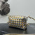 Bottega Veneta BV 680254 Mini Loop Camera Bag Silver gold