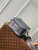 LV M21812 Louis Vuitton Cruiser Messenger Bag Dark Shadow Grey