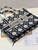 Dior Book Tote M1296 Medium Beige and Blue Macrocannage Embroidery M0080