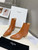 Celine Women Shoes 348303492C.38NO Cruiser Boots Chelsea Boot with Metal Toe In Calfskin 191324