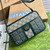 Gucci 751914 Mini GG Canvas Mini Shoulder Bag Green