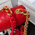 Chanel Mini Flap Bag Lambskin Gold-Tone Metal AS3205 Red