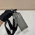 Prada 2VH069 Brique Saffiano leather bag Marble Gray