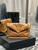 YSL 577476 Saint Laurent Puffer Small In Nappa Leather Brown