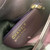 Chanel A92236 Flap Bag With Top Handle Lambskin & Gold-Tone Metal Purple