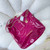 Chanel 22 Large Handbag Shiny Calfskin AS3262 Rose Red