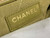 Chanel 22 Handbag Shiny Calfskin Gold AS3261 Lemon Yellow
