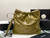 Chanel 22 Handbag Shiny Calfskin Gold AS3261 Lemon Yellow