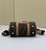 Fendi 7VA570 Mini bag Brown FF fabric bag
