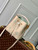 LV M24048 Louis Vuitton NéoNoé BB Bucket Bag Latte White Matcha