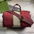 Gucci 724642 Mini GG Canvas Small Duffle Bag Red