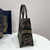 Dior Book Tote M1296 Medium Toile de Jouy Embroidery M0077