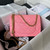 Chanel AS3921 Flap Chain Bag Pink Calfskin Gold