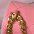 Chanel AS3921 Flap Chain Bag Pink Calfskin Gold