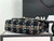Chanel A01112 Flap Classic Handbag Woolen & Gold-Tone Metal Black