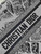 Dior M1265 Small Book Tote Gray and Black Plan de Paris Embroidery M9618