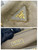 Prada 1BA906 Galleria Triangle Logo Mini Bag Gray Ladies Sheepskin