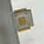 Fendi 8BR600 Baguette Medium bag with FF embroidery Light green 0159A