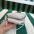 Prada 1NR015 Saffiano leather mini pouch White