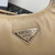 Prada 1BA384 Prada Soft Padded Nappa Leather Mini Bag Tan