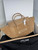 Celine L100E3GW2 MEDIUM NEW LUGGAGE IN SUPPLE Suede 123693 Camel