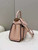 Fendi 8BN244 Peekaboo Mimi Pink Leather Bag 8596S
