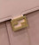 Fendi 8BN244 Peekaboo Mimi Pink Leather Bag 8596S