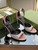 Gucci 749832 Women's High Heel Sandals With Crystals G38280
