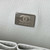 Chanel A01113 Flap Handbag Classic Bag Grained shiny Calfskin White Silver