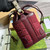 Gucci 752583 Ophidia GG Bucket Bag Red