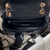 Chanel AS4647 Mini Flap Bag & STAR COIN PURSE Metallic Calfskin & Gold-Tone Metal Black