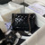 Chanel AS4647 Mini Flap Bag & STAR COIN PURSE Metallic Calfskin & Gold-Tone Metal Black