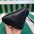 Prada 1NR015 Saffiano leather mini pouch Black