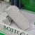BV 585852 Bottega Veneta Mini Pouch intrecciato leather clutch with strap White