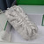 BV 585852 Bottega Veneta Mini Pouch intrecciato leather clutch with strap White