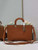 Dior Large M1152 Lady D-Sire My ABCDior Bag Dark Brandy Bull Leather