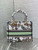 Dior M0565 Medium Lady D-Lite White Multicolor Toile de Jouy Mexico Embroidery M1038