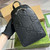 Gucci 766937 Jumbo GG Crossbody Bag Black