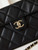 Chanel AS4711  Kelly Bag Calfskin gold tone metal Black