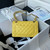 Chanel A01113 Flap Handbag Classic Bag Grained shiny Calfskin Yellow Silver