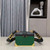 Prada 1BD045 Prada Cahier Leather Bag Green