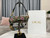 Dior M0455 Saddle Bag With Strap Green Cross-Stitch Embroidery
