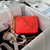 Chanel AS3828 Mini Flap Chain Bag Red Calfskin Gold